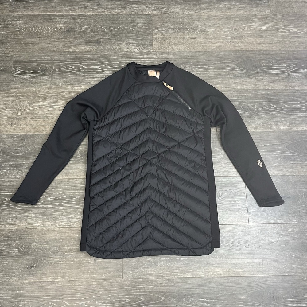 Indygena Down Jacket Womens Medium Pullover Black… - image 1